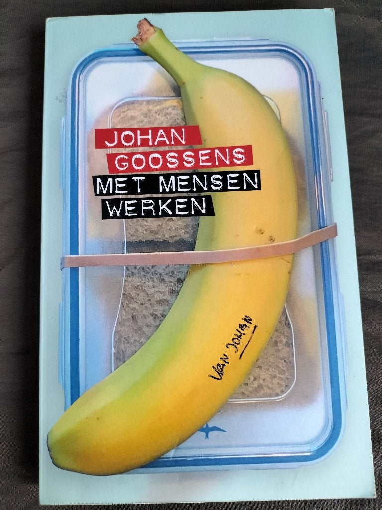 Johan Goossens - Met mensen werken, Ophalen of Verzenden, Zo goed als nieuw, Overige onderwerpen, Johan Goossens