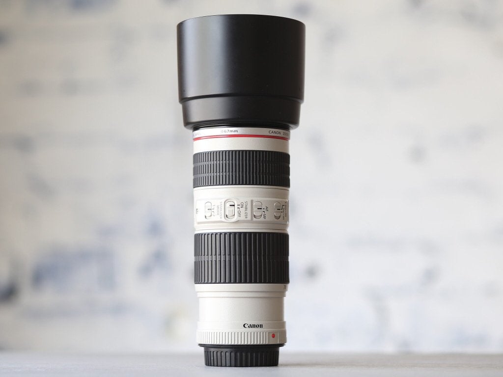 Canon EF 70-200mm f/4L IS USM, Canon, Gebruikt, -, -