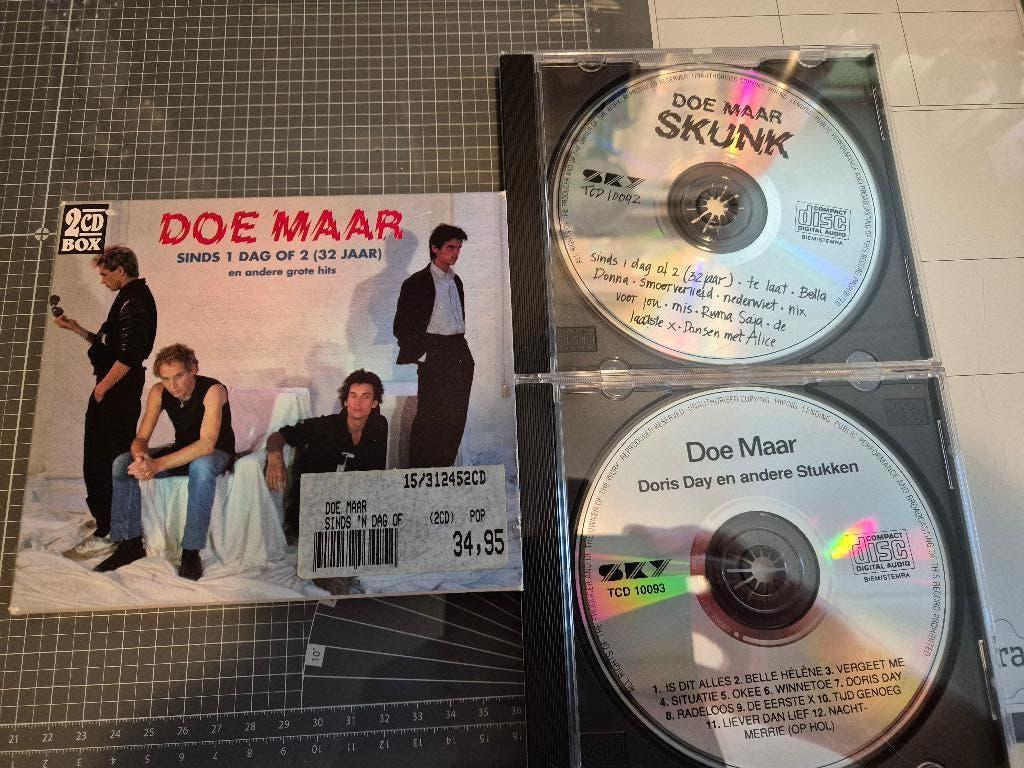 Doe Maar Sinds een dag of twee Skunk, Cd's en Dvd's, Ophalen of Verzenden, Zo goed als nieuw, Pop