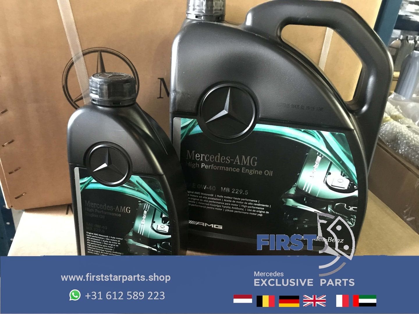 MERCEDES AMG 0W40 MOTOROLIE OLIE A45 CLA45 GLA45 C63 E63 S63, Ophalen of Verzenden, -, -, -