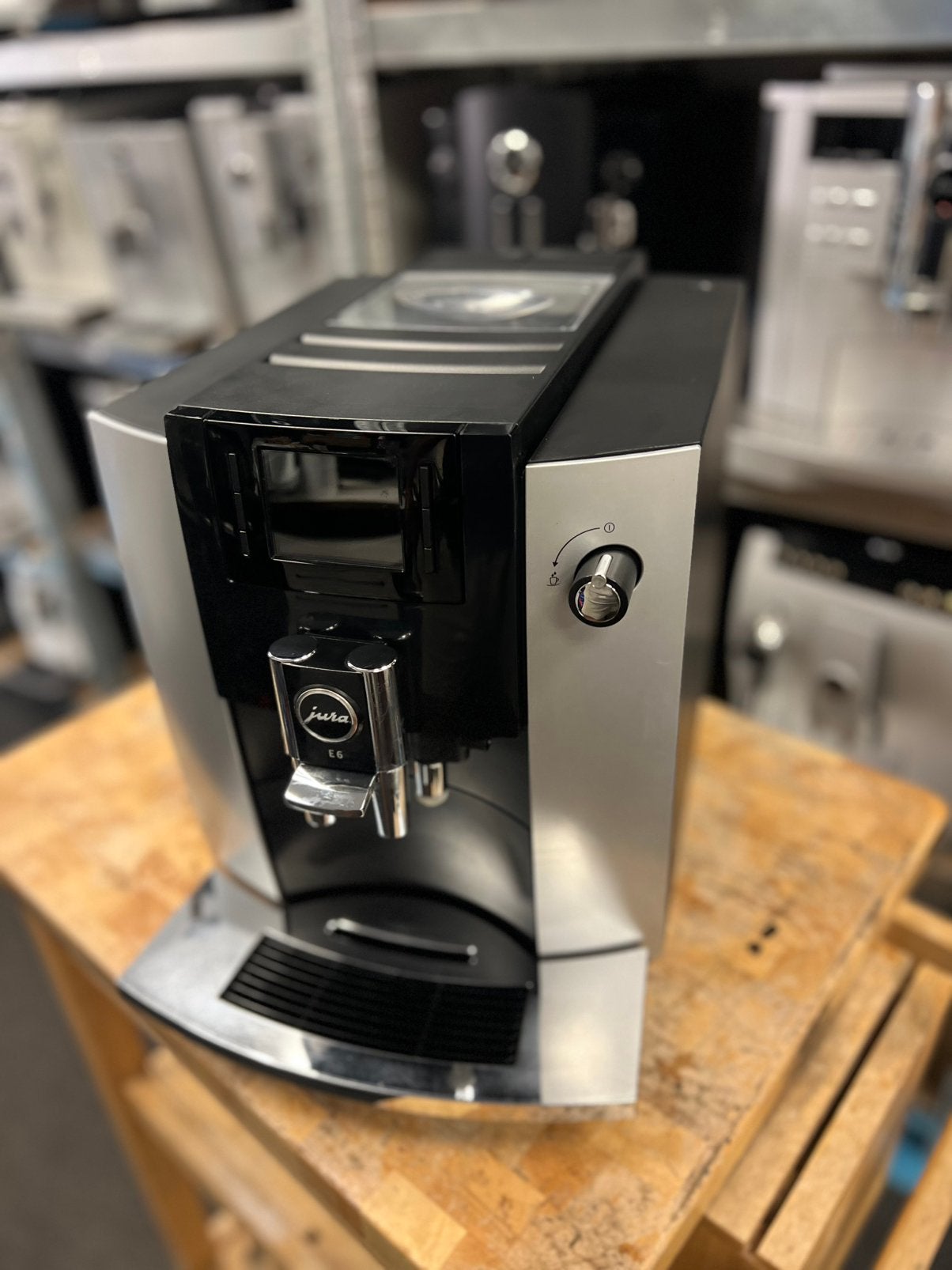 Jura E6 Platina, Kundendienst@jura.com, 10 kopjes of meer, Koffiemachine, Ophalen of Verzenden