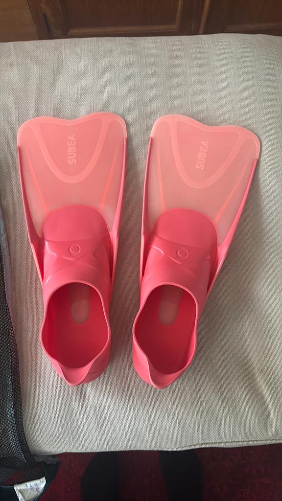 Zwemvliezen / zwemflippers maat 40/41 vallen klein, Ophalen, Gebruikt, Snorkelvinnen