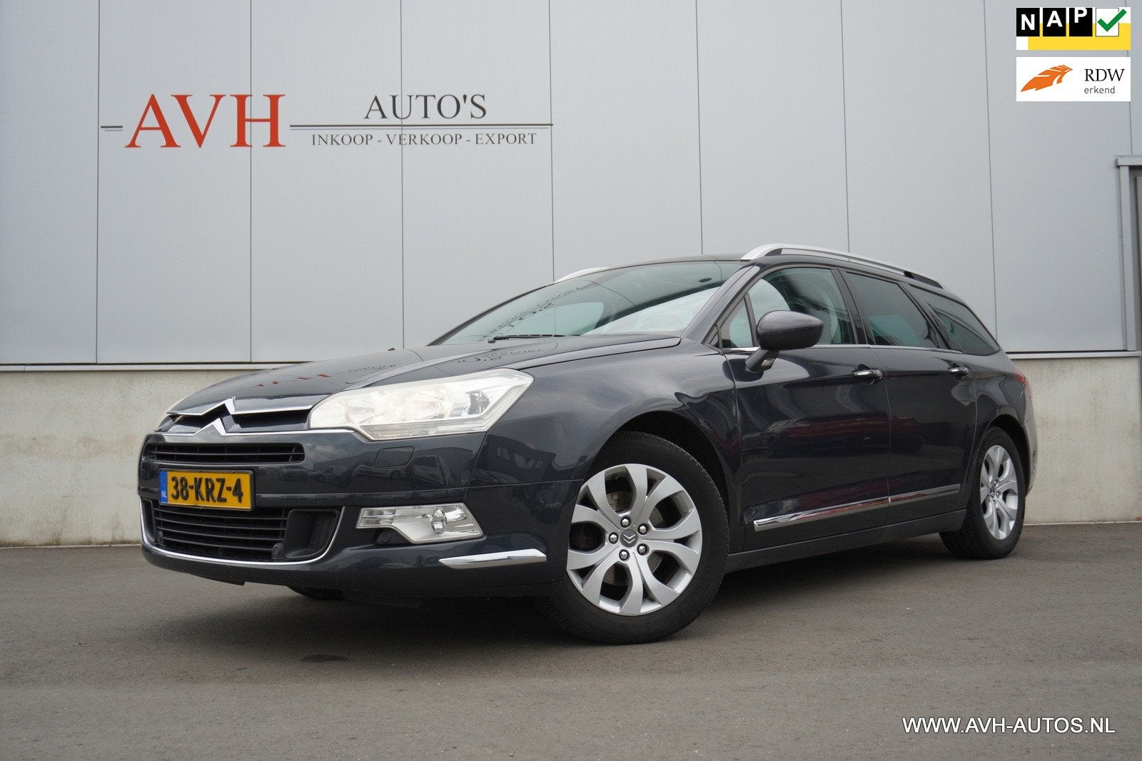 Citroen C5 Tourer 1.6 THP Exclusive, Voorwielaandrijving, Euro 5, Stof, Gebruikt
