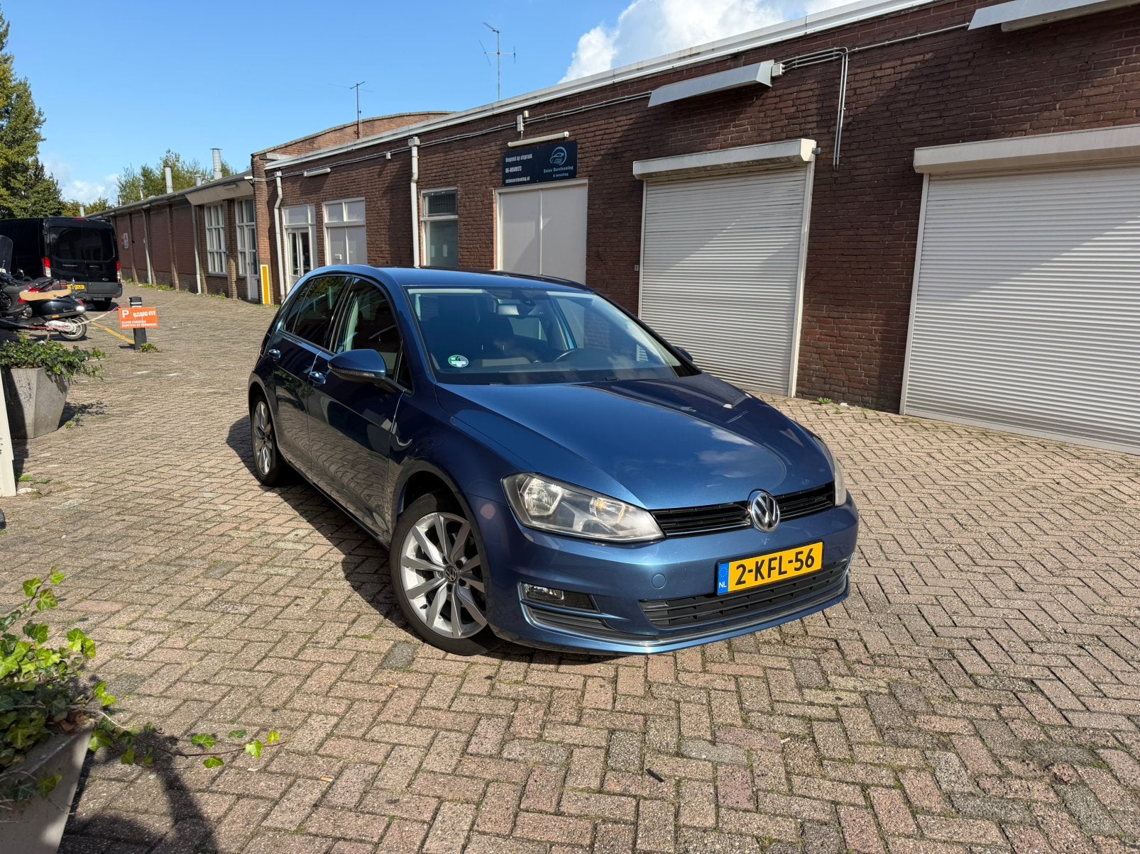 Volkswagen Golf 1.4 TSI 90KW 5D 2013 Blauw, Auto's, Voorwielaandrijving, Euro 5, 4 cilinders, Blauw