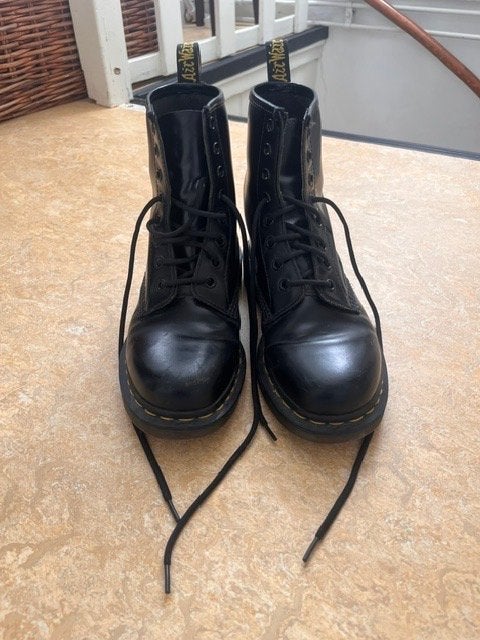 Dr. Martens 1460 Smooth   Zwart - Maat 38, Ophalen, Zwart, Dr. Martens, Gedragen