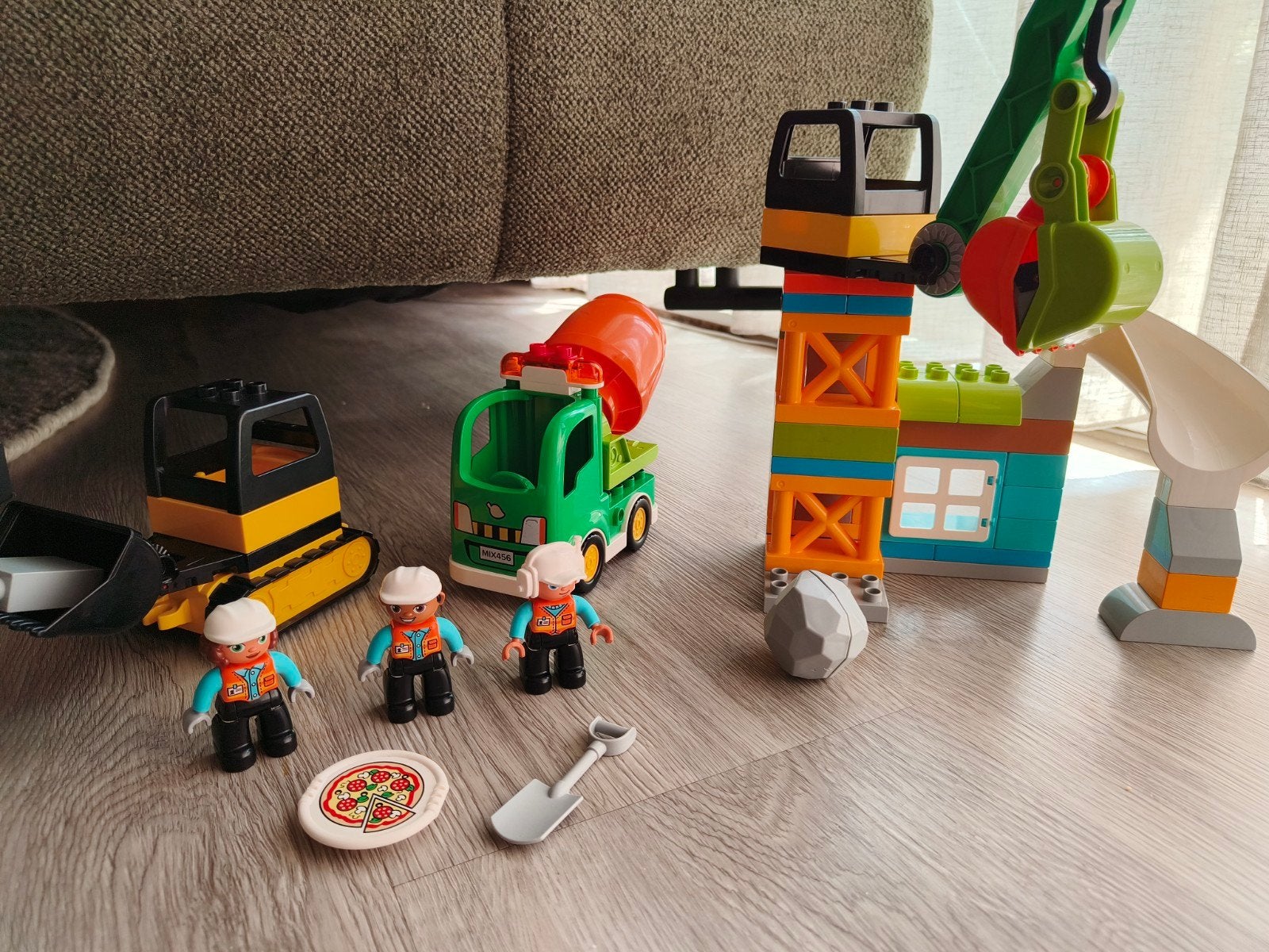 Duplo bouwplaats set 10990, Kinderen en Baby's, Speelgoed | Playmobil, Ophalen, Zo goed als nieuw