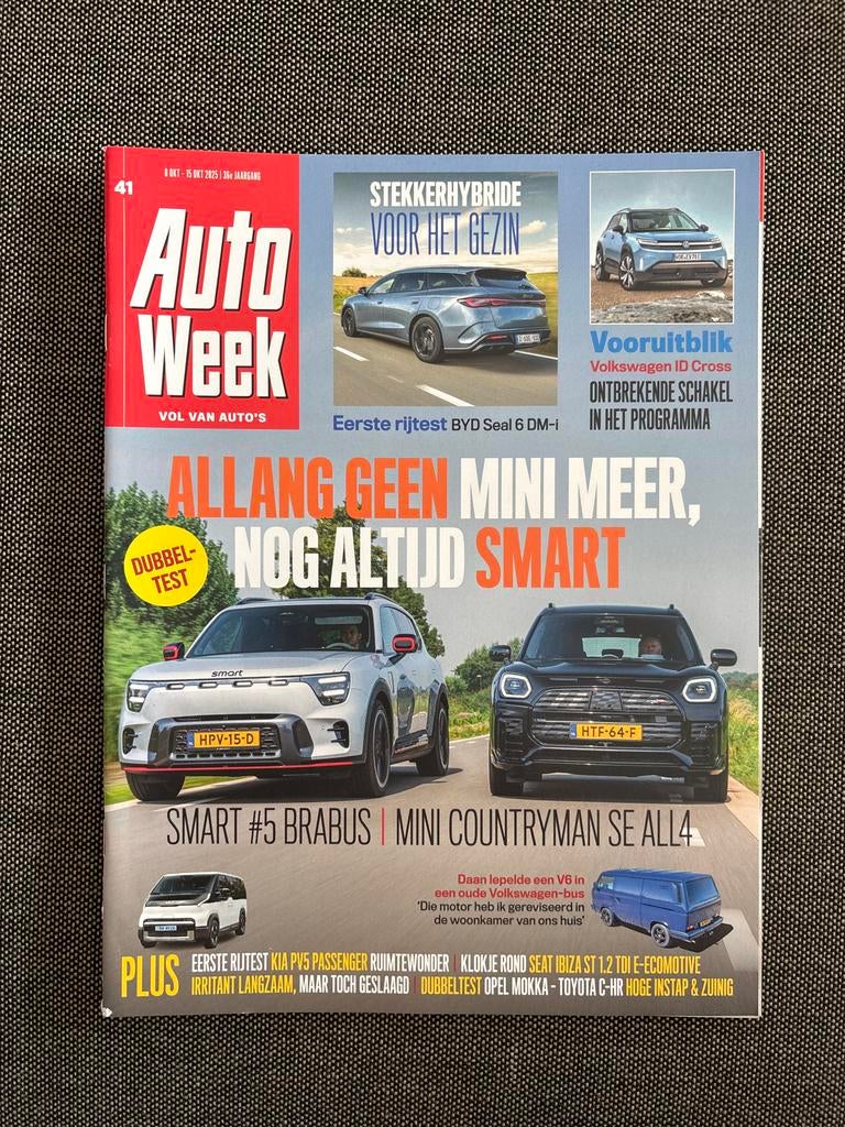AutoWeek Magazine - Editie 41 (8-15 Okt 2025), Ophalen of Verzenden, Nieuw