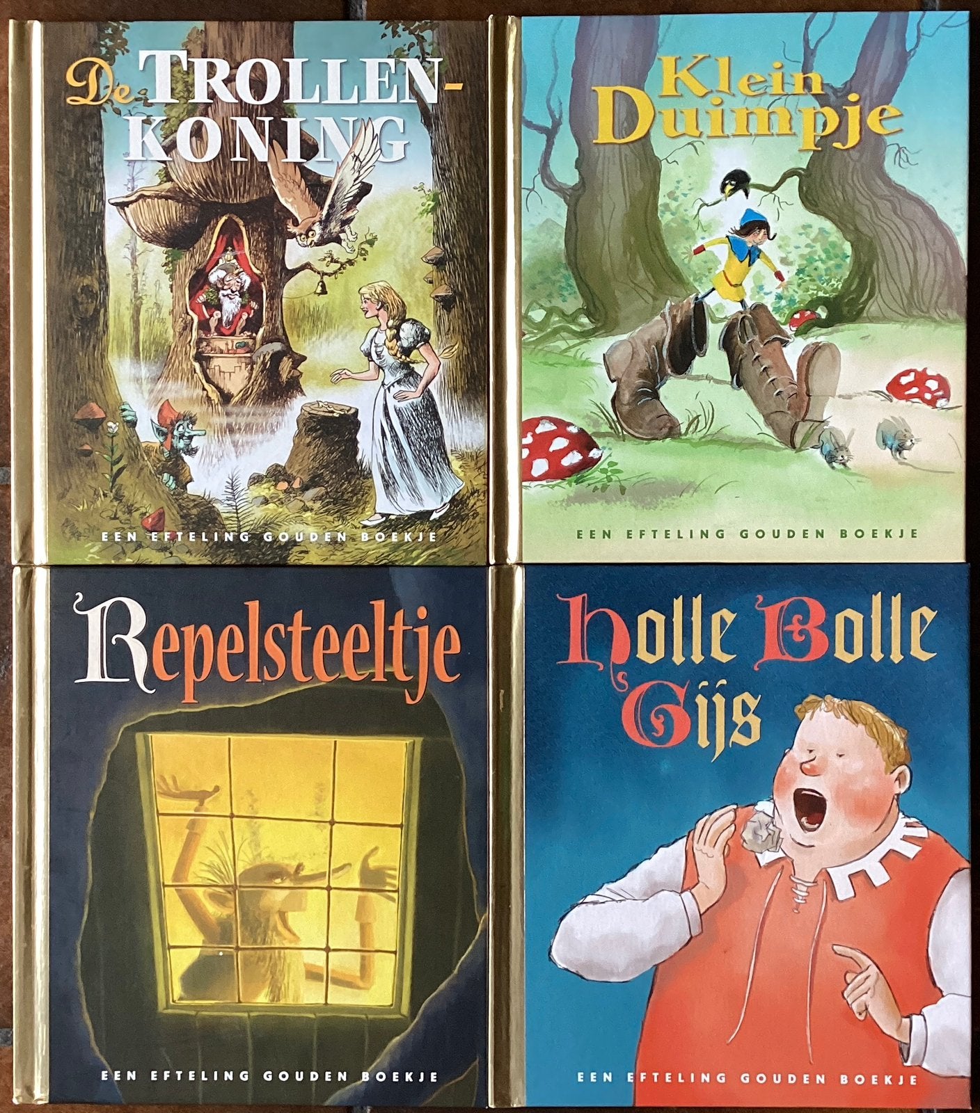 Gouden Efteling boekjes, 3,50 euro per boekje, Ophalen of Verzenden, Zo goed als nieuw