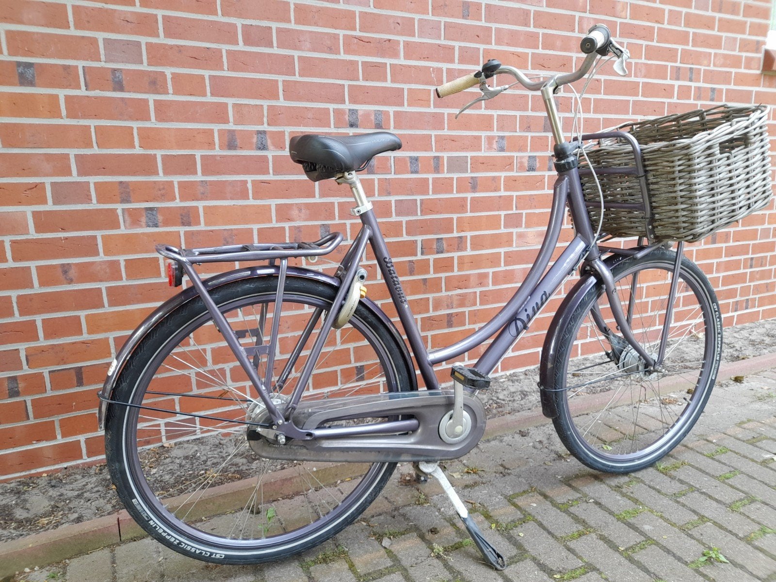 Batavus damesfiets (62 cm.), Fietsen en Brommers, Fietsen | Dames | Damesfietsen, Zo goed als nieuw, Batavus, Versnellingen, 56 cm of meer