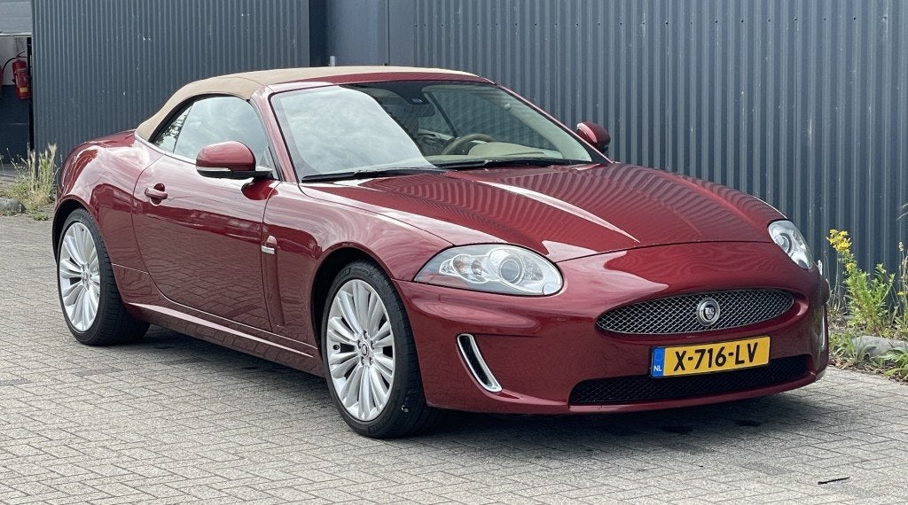 Jaguar XK V8 Convertible Portfolio 5.0, Auto's, Jaguar, Euro 5, Cabriolet, 4 stoelen, 1701 kg