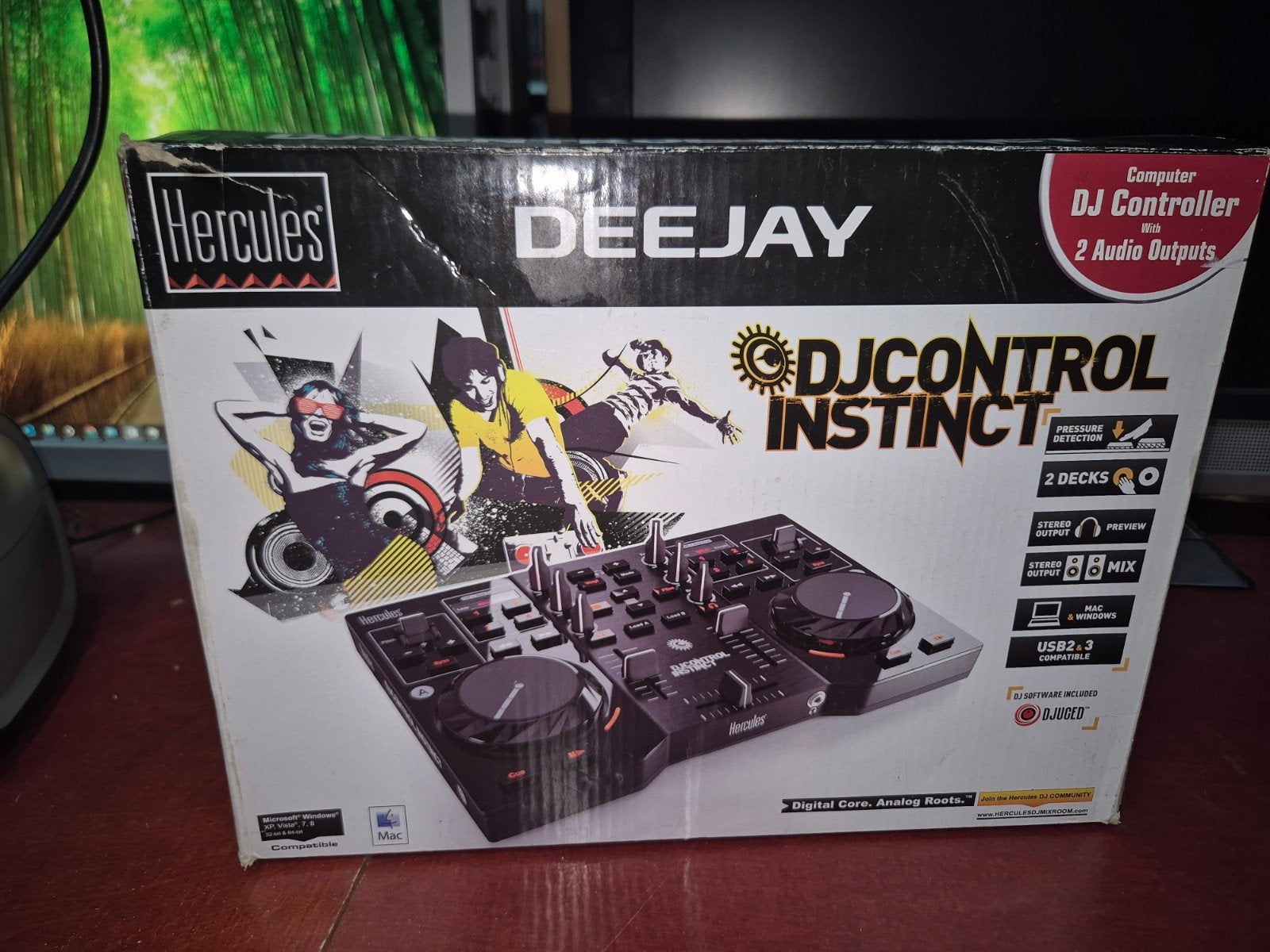 Hercules DJControl Instinct DJ Controller, Ophalen of Verzenden, Gebruikt, Dj-set, Overige merken