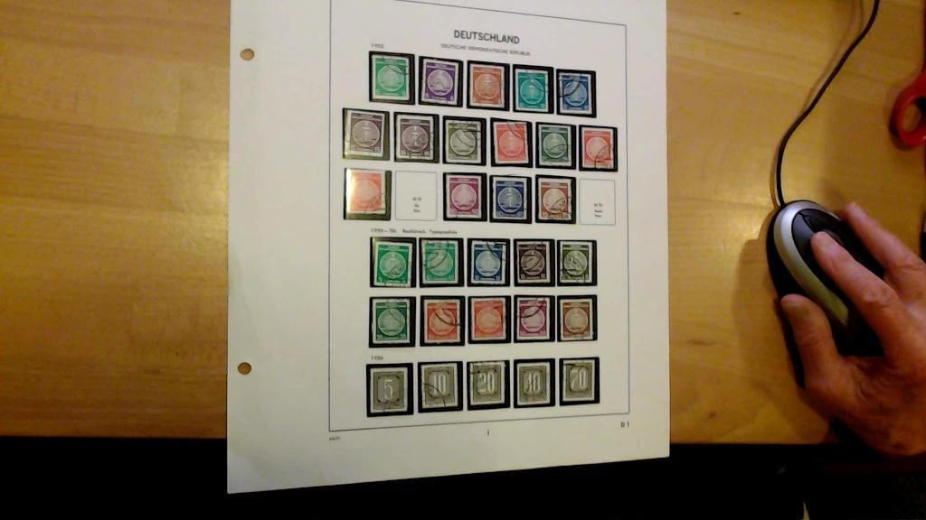 Postzegels Duitsland, Postzegels en Munten, Ophalen of Verzenden, DDR, Gestempeld