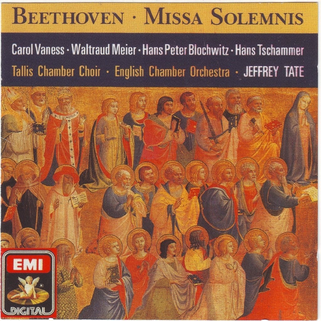 Beethoven: Missa Solemnis op. 123 o.l.v. Jeffrey Tate, Ophalen of Verzenden, Zo goed als nieuw, Classicisme, Oratorium