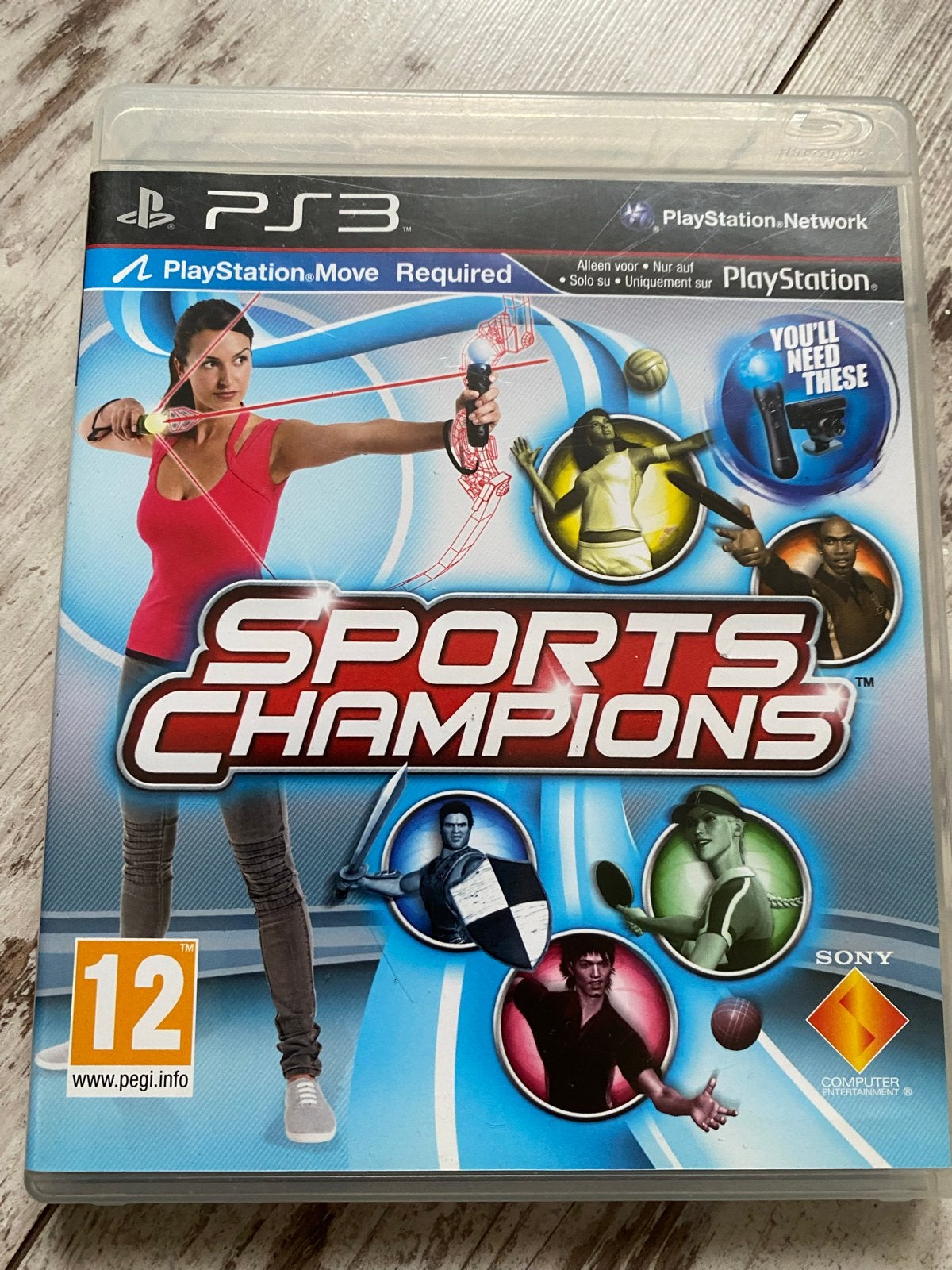 Sports Champions PS3 - PlayStation Move Vereist, Spelcomputers en Games, Eén computer, Ophalen of Verzenden, Zo goed als nieuw