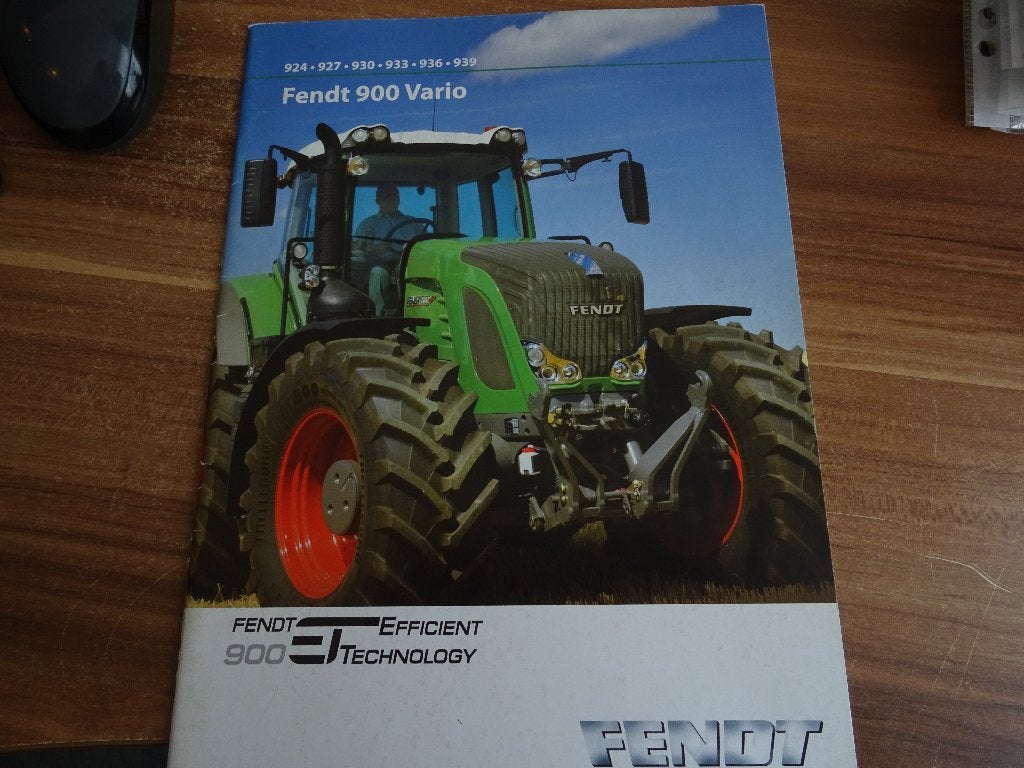 Fendt 924 tot 939 folder, Ophalen of Verzenden, Zo goed als nieuw, Folder