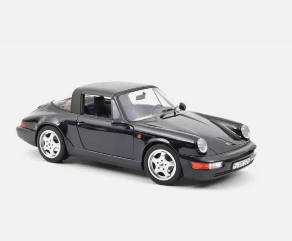 Porsche 911 Carrera 4 Targa blauw '91 NOREV 1/18 ref. 187340