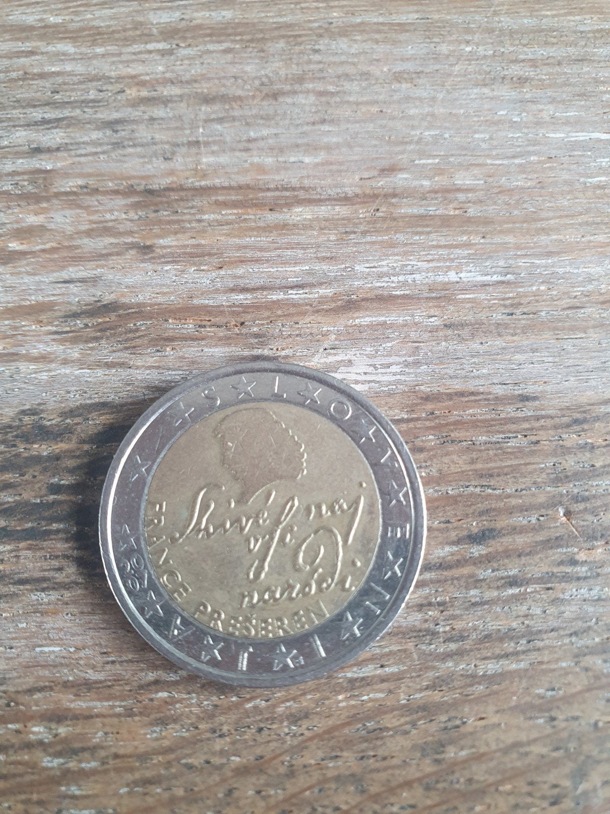 Zeldzame 2 Euro munt Frankrijk 2008 - Franse president, Ophalen of Verzenden, Frankrijk, 2 euro, Losse munt