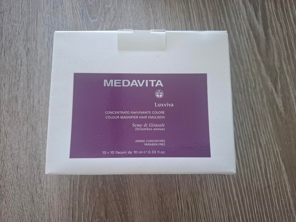 Medavita Luxviva Colour Magnifier Hair Emulsion (advr 142), Ophalen of Verzenden, Nieuw, Haarverzorger of -hersteller