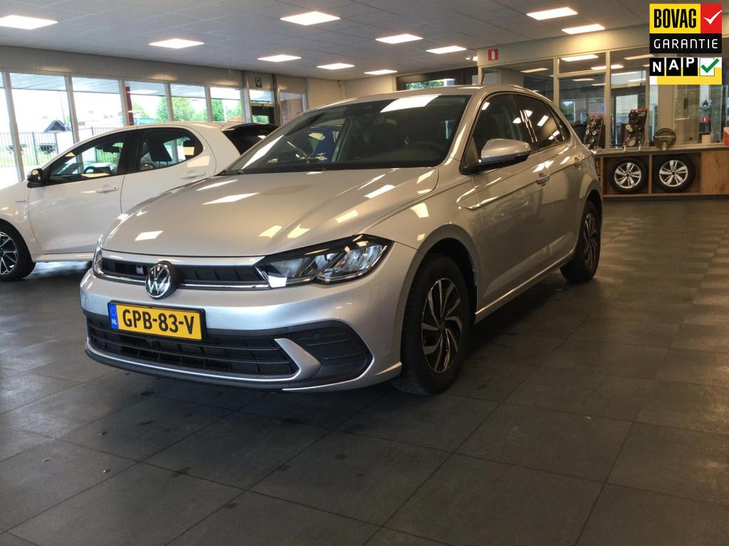 Volkswagen POLO 1.0 TSI Life Edition Automaat NAP 7532 KM !, Auto's, Volkswagen, Adaptive Cruise Control, Stof, Gebruikt, 95 pk