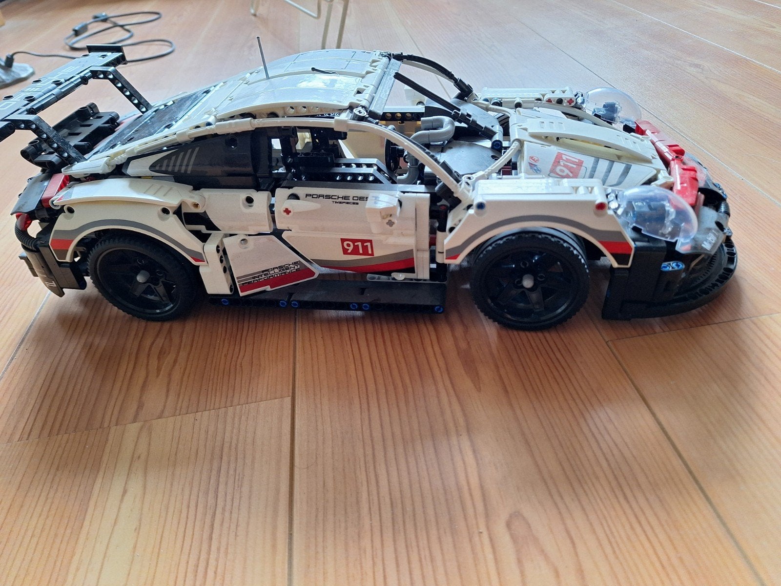 Lepin Technic Porsche 911 RSR - Zo goed als nieuw, Ophalen, Zo goed als nieuw, Overige merken