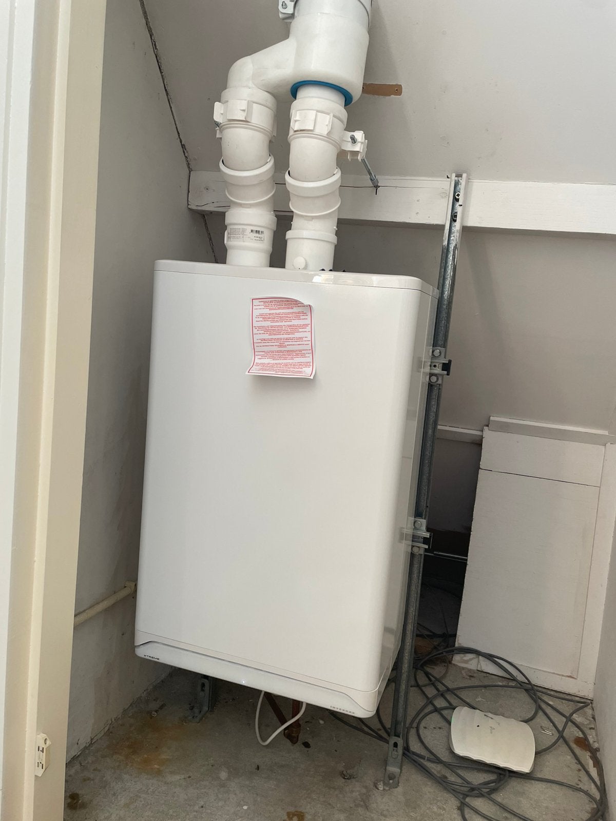 Intergas Xtreme 24 CV-ketel Nog garantie! Zo goed als nieuw, 30 tot 80 cm, Hoog rendement (Hr), Cv-ketel of Combi-ketel, Minder dan 60 cm