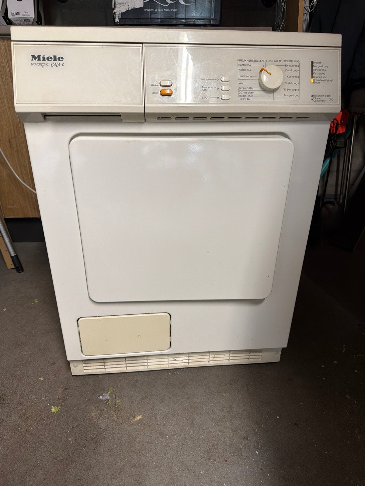 T.e.a.b.Miele Novotronic Gala C condensdroger - Goed werkend, Witgoed en Apparatuur, Ophalen, 6 tot 8 kg, Gebruikt, Voorlader