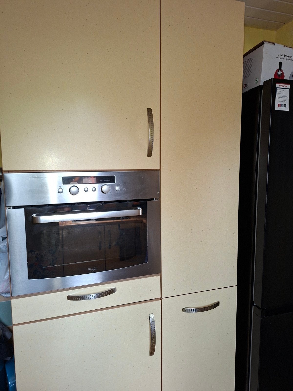 Schmidt Keuken met Apothekerskast en Carrouselkast, Huis en Inrichting, Gebruikt, Hoekkeuken, Ophalen of Verzenden, Kunststof