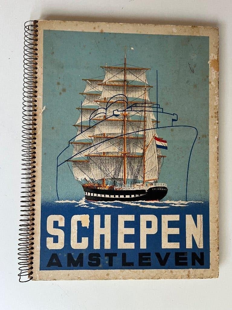 Schepen Amstleven 1939, Ophalen of Verzenden, Gebruikt, Motorboot, Boek of Tijdschrift