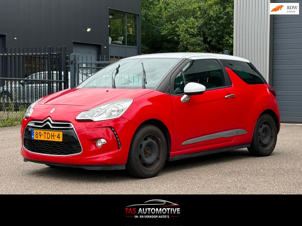 Citroen DS3 1.6 e-HDi So Chic AIRCO / CRUISE, Auto's, Citroën, Voorwielaandrijving, Euro 5, 28 km/l, Gebruikt