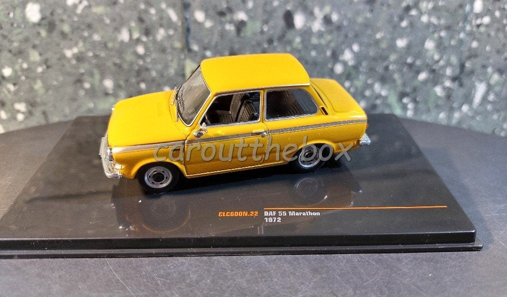 Daf 55 Marathon geel 1:43 Ixo V1189, Hobby en Vrije tijd, Verzenden, Nieuw, Auto, Overige merken