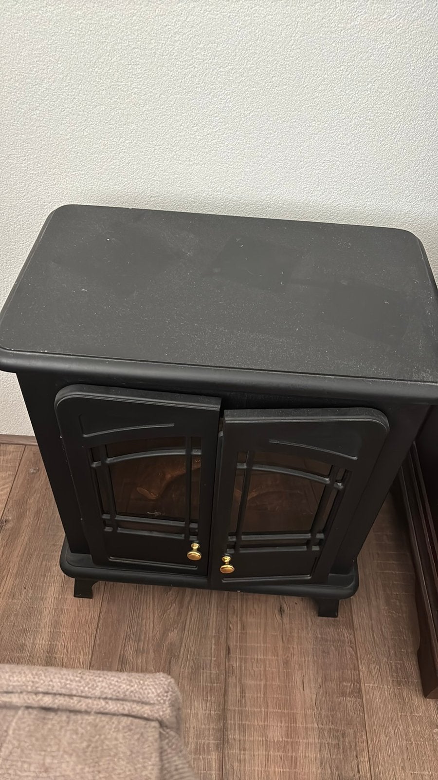 Electrisch haardje, Huis en Inrichting, Kachels, Ophalen, Zo goed als nieuw, Elektrisch, Overige soorten