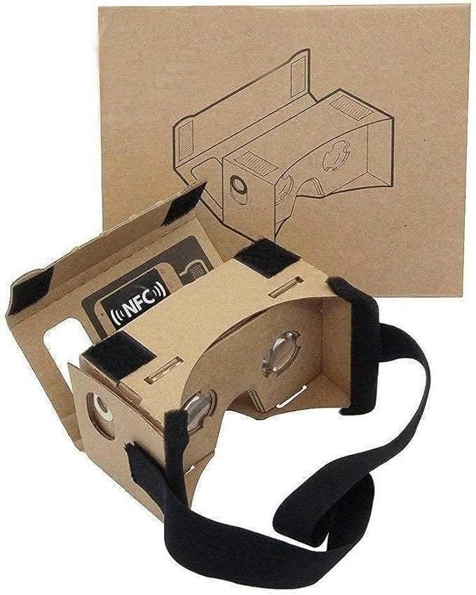 10 stuks cardboard virtual reality 3d bril headset 6 inch, Ophalen, Nieuw