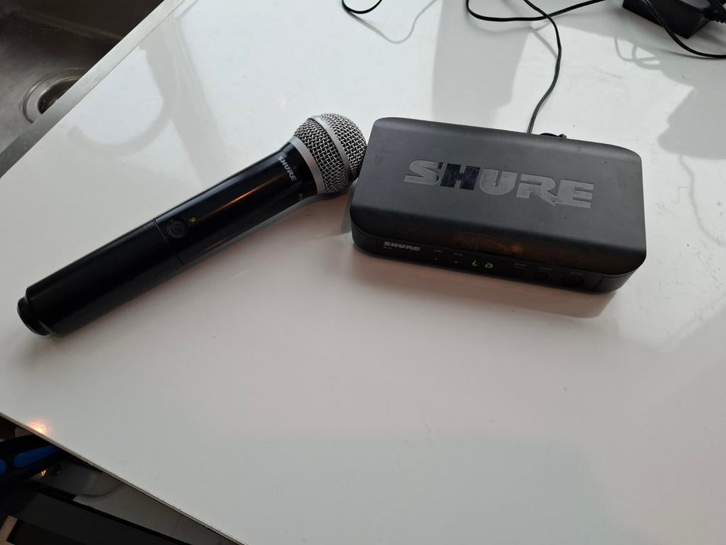 Shure BLX4 microfoon, Ophalen of Verzenden, Zo goed als nieuw, Zangmicrofoon