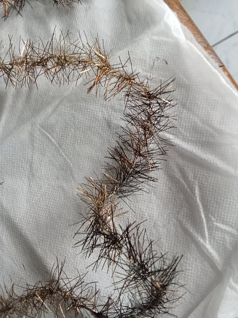 zeer oude kerstslinger ongeveer 1,5 meter, Ophalen of Verzenden