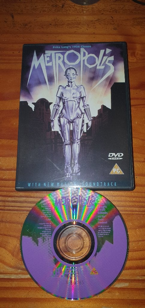 Dvd Metropolis (1926) director's cut, Vanaf 16 jaar, Ophalen of Verzenden, Zo goed als nieuw