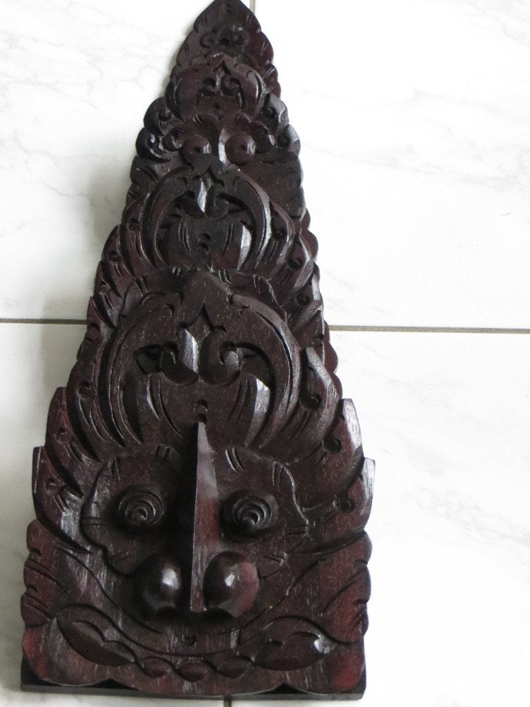 3 vaks houten brievenhouder Bali, Ophalen of Verzenden