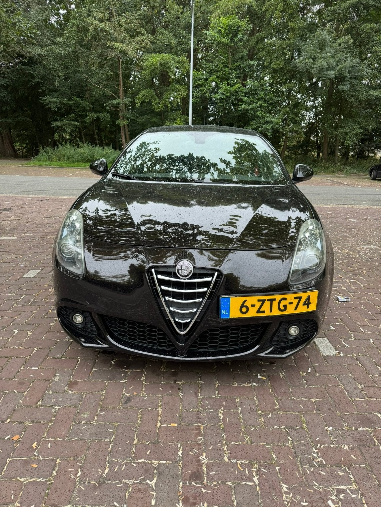 Alfa Romeo Giulietta 1.750 TBI 2011 Zwart, Dealer onderhouden, 4 cilinders, Zwart, Leder