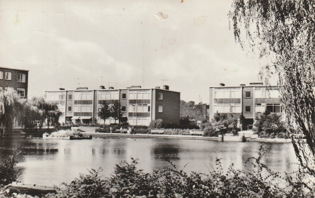 Leidschendam     Pr Bernardlaan, Verzamelen, Ansichtkaarten | Nederland, Ophalen of Verzenden, 1940 tot 1960, Gelopen, Zuid-Holland