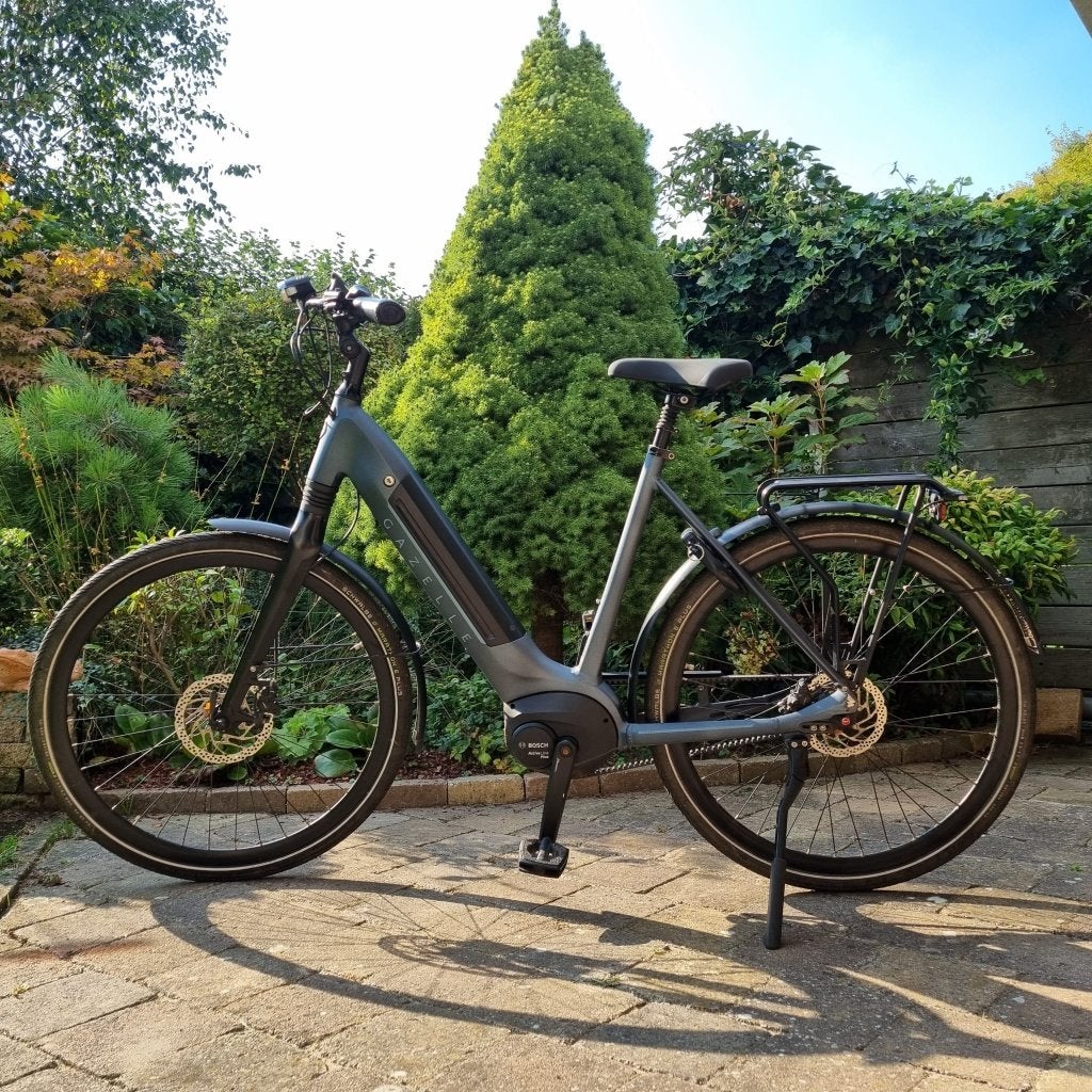 E-bike Gazelle Ultimate C8+, 500 Wh, L57, Fietsen en Brommers, Ophalen, Zo goed als nieuw, 50 km per accu of meer, 55 tot 59 cm