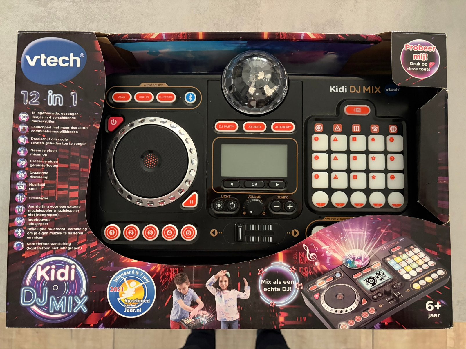V-Tech Kidi DJ MIX, Ophalen of Verzenden, Zo goed als nieuw, Draaitafel, Overige merken