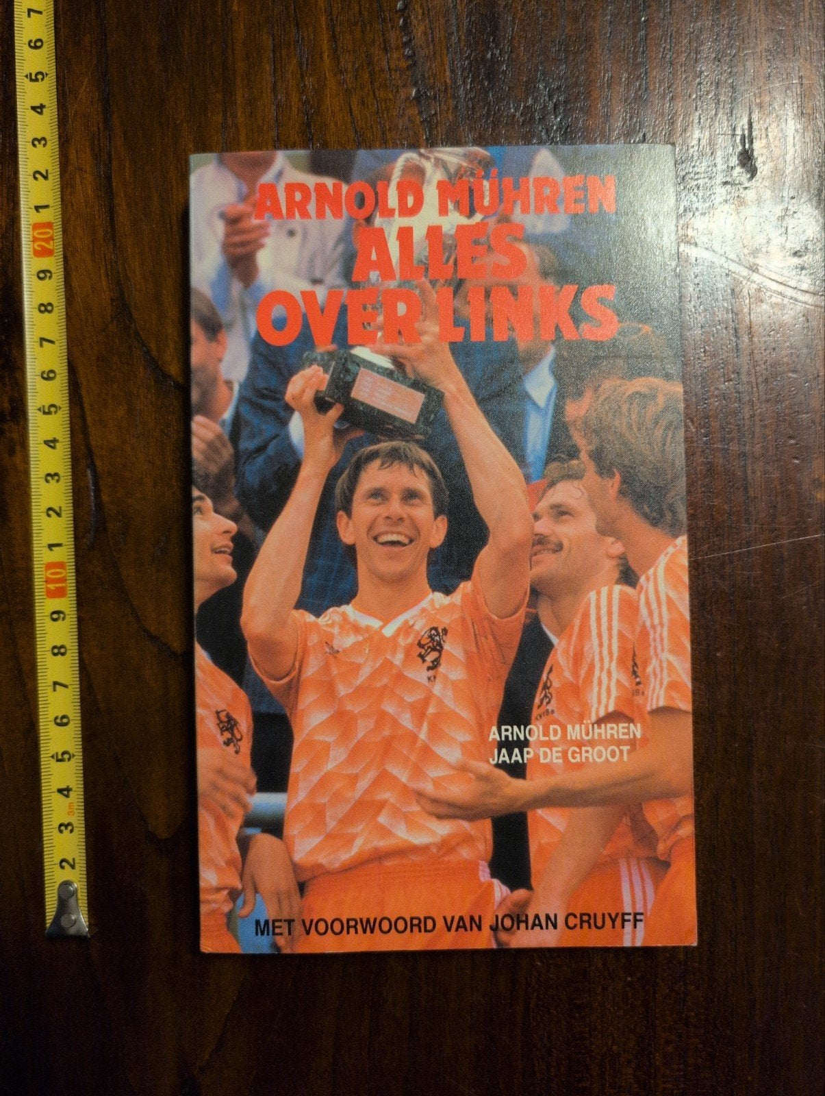 Arnold Mühren: Alles Over Links - Voetbalbiografie, Ophalen of Verzenden, Gelezen, Arnold Mühren, Jaap de Groot, Balsport