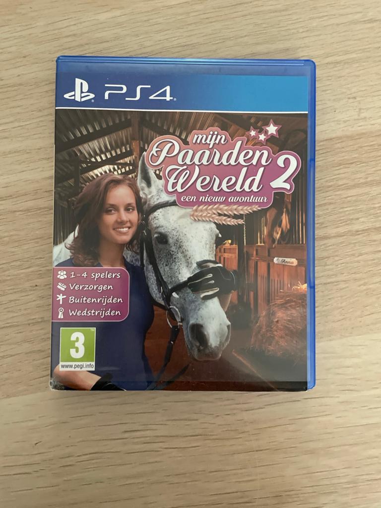 Ps4 mijn paarden wereld 2, 1 speler, Ophalen of Verzenden, Zo goed als nieuw, Vanaf 3 jaar