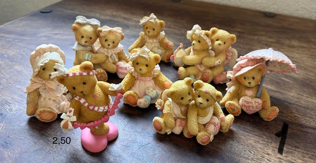 cherished teddies, Ophalen, Zo goed als nieuw, Beeldje, Cherished Teddies