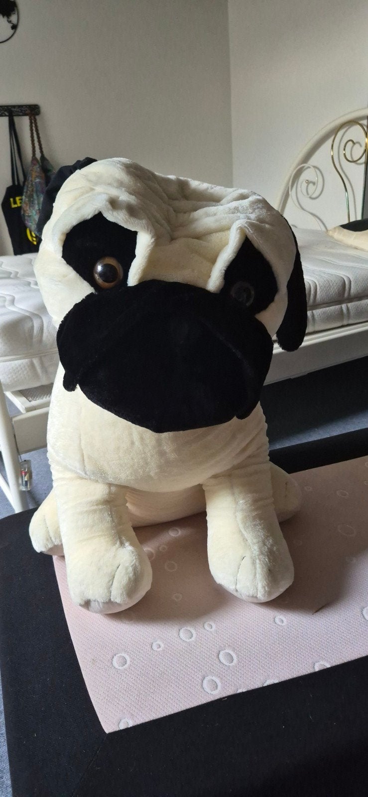 grote honden knuffel, Kinderen en Baby's, Speelgoed | Knuffels en Pluche, Ophalen, Zo goed als nieuw, Hond