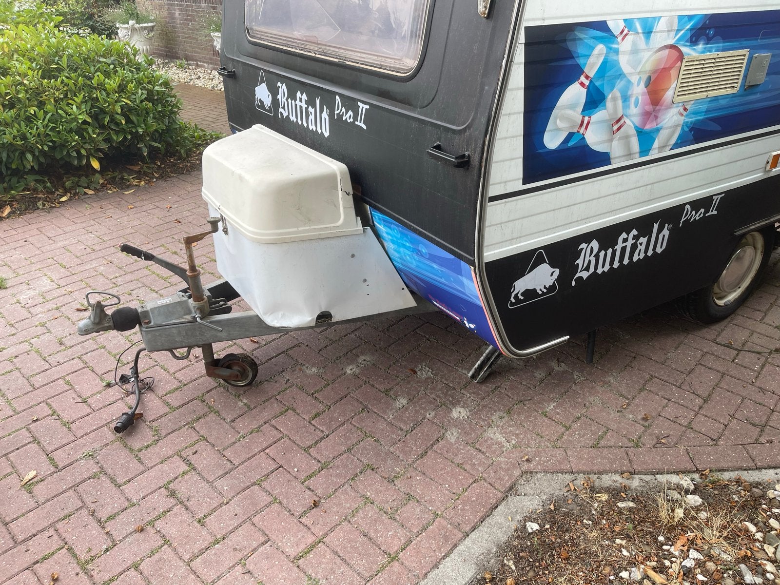 Unieke Festival Caravan - Buffalo Pro II, Overige merken, Vast bed, Tot en met 2, Overige
