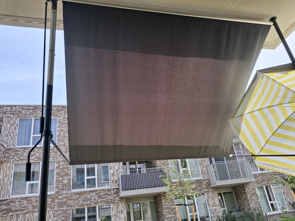 Klem zonnen luifel zonne scherm zonnescherm, Ophalen, 150 tot 300 cm, Uitvalscherm, Minder dan 250 cm
