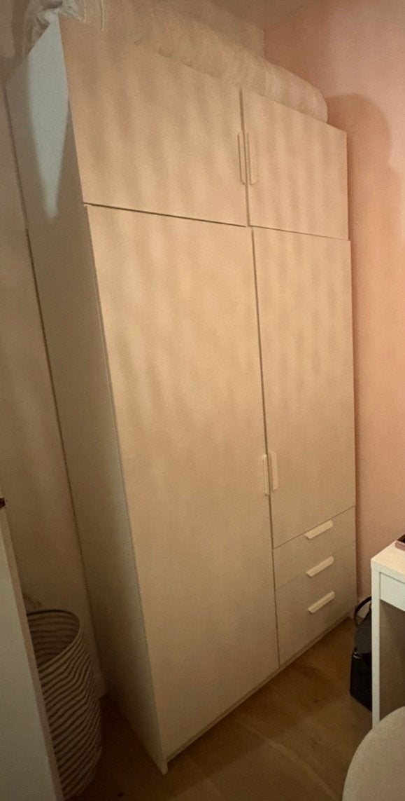 Kledingkast Jenslev van Jysk, Zo goed als nieuw, 150 tot 200 cm, 50 tot 75 cm, 50 tot 100 cm