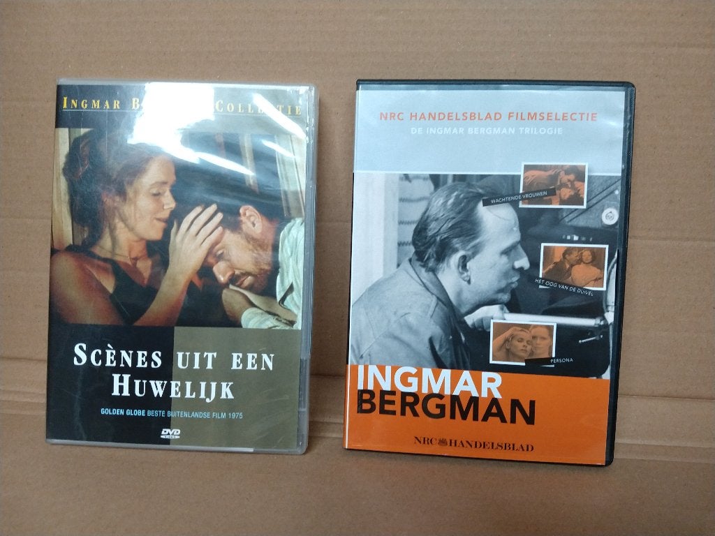 4-disc DVD box Ingmar Bergman - Filmselectie, Cd's en Dvd's, Alle leeftijden, Ophalen of Verzenden, Zo goed als nieuw, Scandinavië