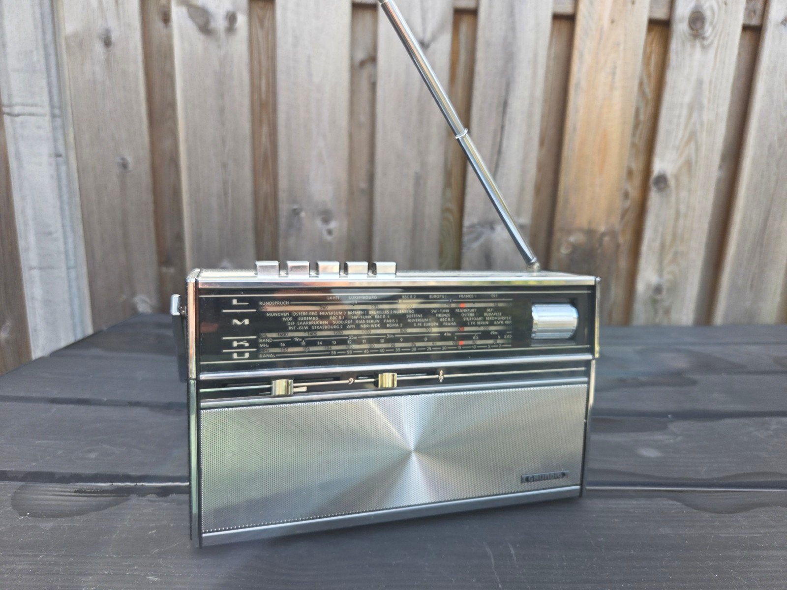 Grundig City-boy 1000, Ophalen, Gebruikt
