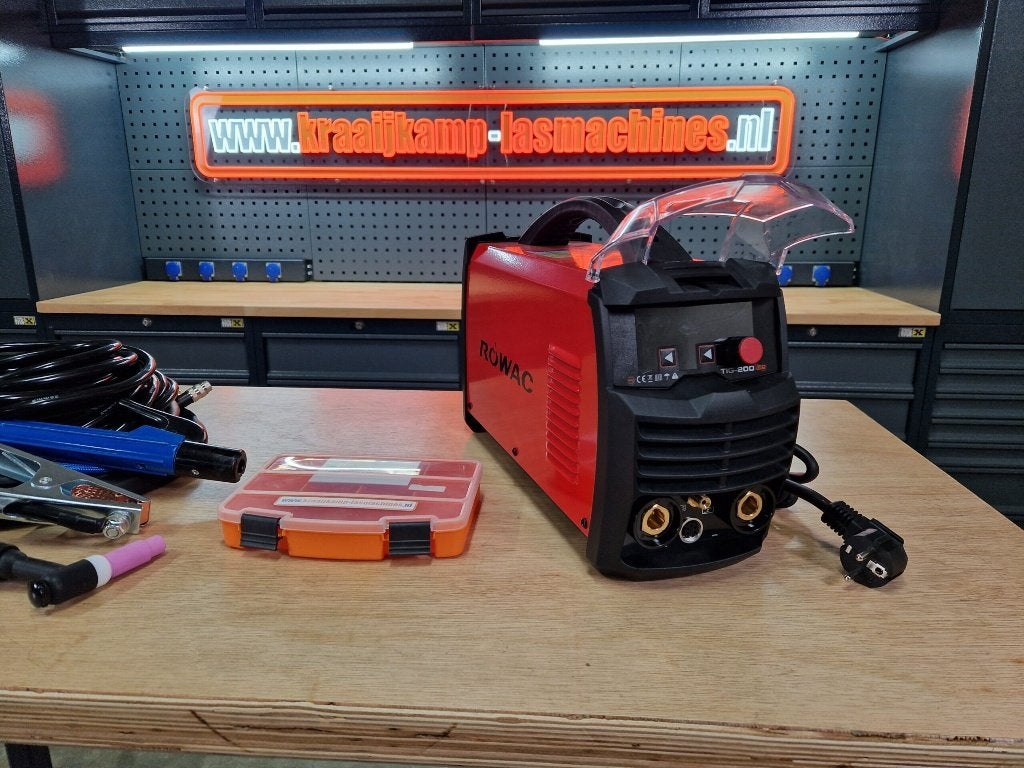 Vernieuwd model! Röwac TIG DC 200WP Ecoline 200a 230v